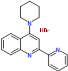 4-(Piperidin-1-yl)-2-(pyridin-2-yl)quinoline hydrobromide